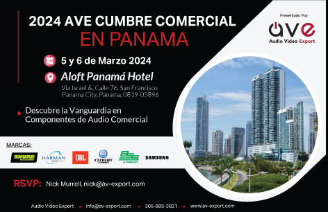 AVE Cumbre Comercial 2024 en Panamá