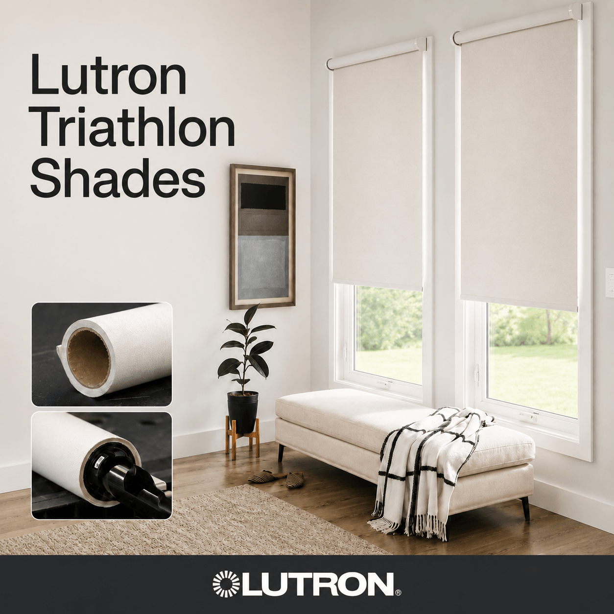 Lutron Triathlon Select Smart Shades Now Available at AVE