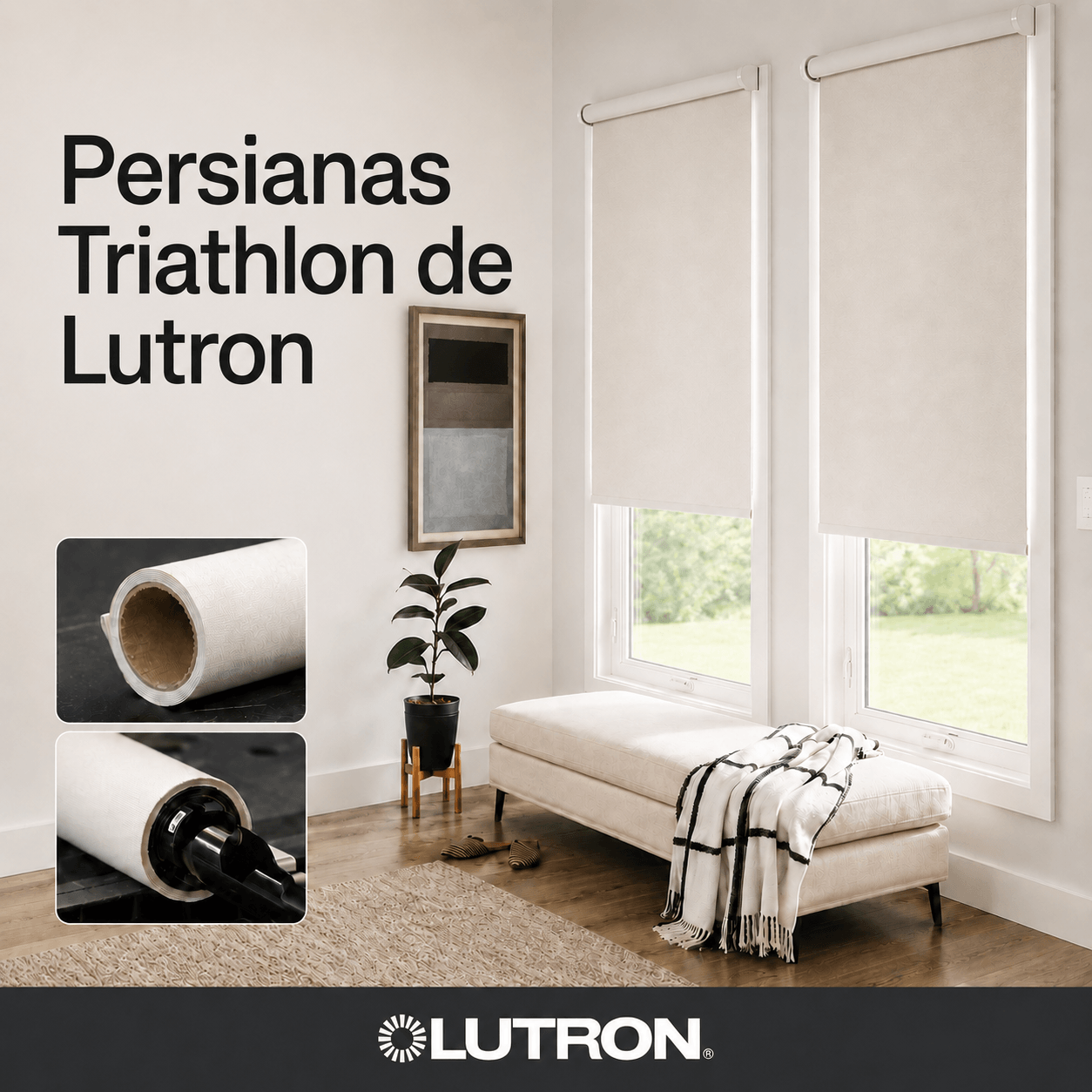 Lutron Triathlon Select: Persianas inteligentes ahora disponibles en AVE